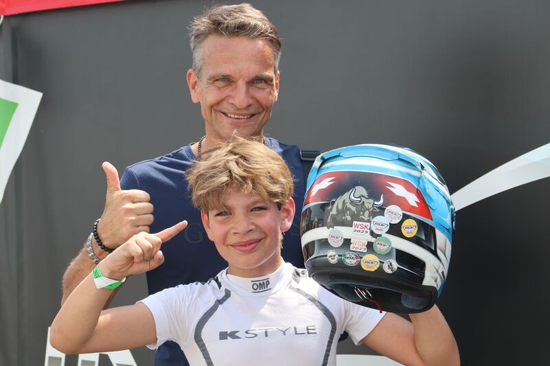 OK Junior Michi und Iven Ammann Eichenberger Motorsport Suisse | Auto Sport Suisse