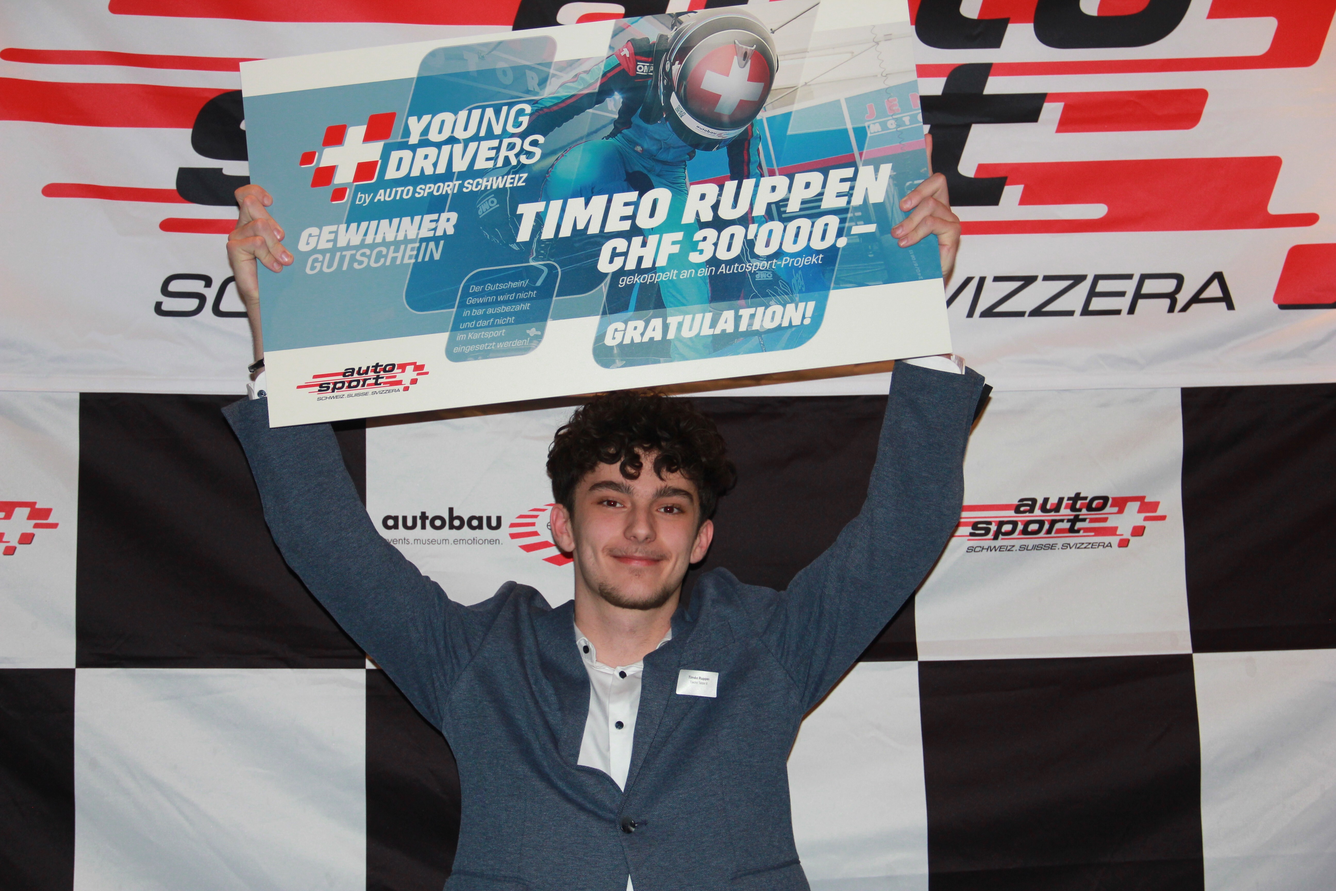 Timéo Ruppen est notre «Young Driver of the Year» Motorsport Suisse ...