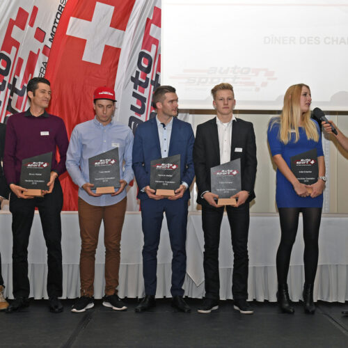Comini, Weibel, Meyer, Mettler, Scherer, Erbacher und Studer © Kaufmann Motorsport Schweiz | Auto Sport Schweiz