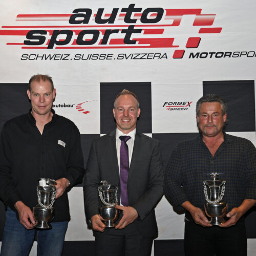 Neff, Steiner et Bürki © Kaufmann Motorsport Suisse | Auto Sport Suisse