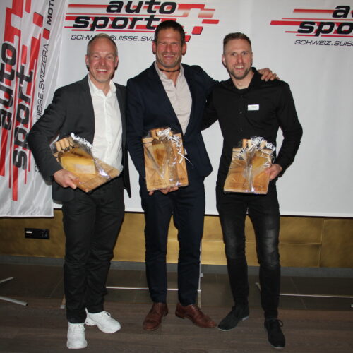 FIA Masters: Marcel Steiner, Reto Meisel und Michel Zemp © Eichenberger Motorsport Schweiz | Auto Sport Schweiz