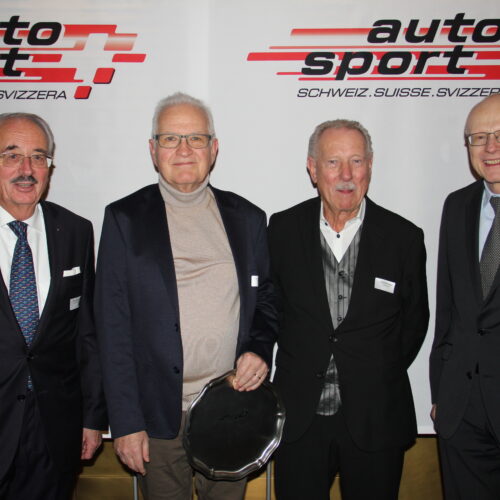 Paul Gutjahr, Jürg Kaufmann, Peter Flückiger und Andreas Michel © Eichenberger Motorsport Schweiz | Auto Sport Schweiz