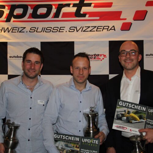 Stephan Burri, Martin Oliver Bürki und Philip Egli © Eichenberger Motorsport Schweiz | Auto Sport Schweiz