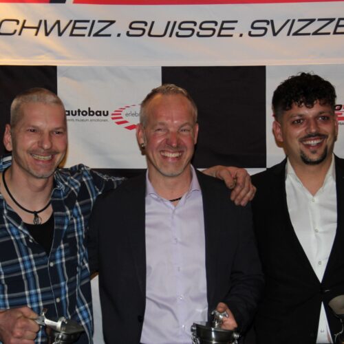 Eric Bergurand, Marcel Steiner et Robin Faustini © Eichenberger Motorsport Suisse | Auto Sport Suisse