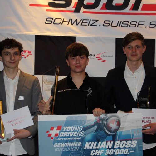 Timéo Ruppen, Kilian Boss et Kai Perner © Eichenberger Motorsport Suisse | Auto Sport Suisse