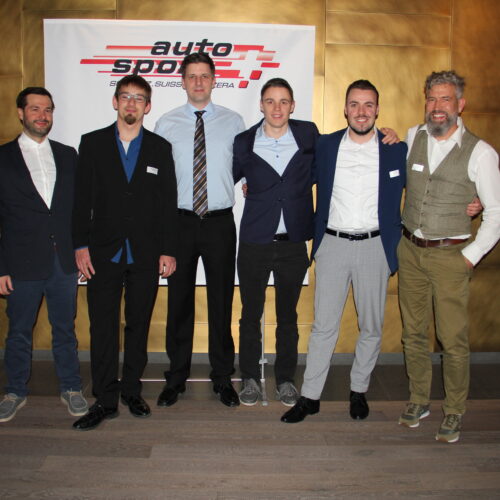 Simracing: Fabio Calcio-Gandino, Pascal Tschopp, Fredy Eugster, Thomas Schmid, Pascal Jutz und Martin Fuchs © Eichenberger Motorsport Schweiz | Auto Sport Schweiz