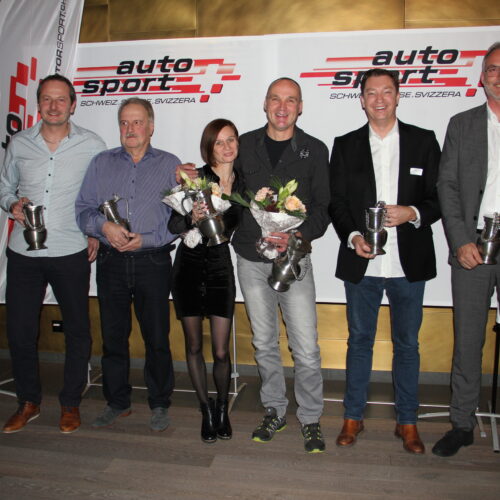 VHC: Florian Gonon, Michel Horgnies, Florence Bérard, Eddy Bérard, Guy Trolliet und Sébastien Moulin © Eichenberger Motorsport Schweiz | Auto Sport Schweiz