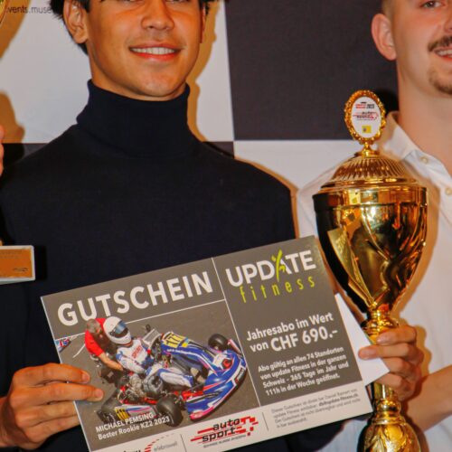 Rookie de l'année en KZ2: Michael Pemsing © myrally.ch Motorsport Suisse | Auto Sport Suisse