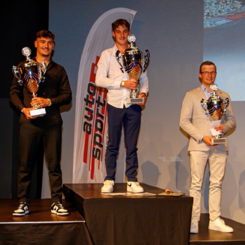 Podium KZ2: Samuel Luyet, Jean Luyet et Kevin Wälti © myrally.ch Motorsport Suisse | Auto Sport Suisse