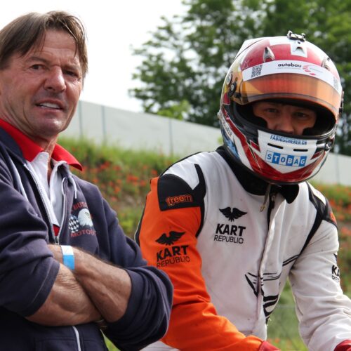 Max Busslinger mit Fabio Scherer © Eichenberger Motorsport Schweiz | Auto Sport Schweiz