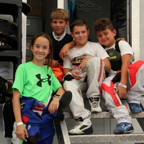 Victoria Philipp, Yven Ammann, Dario Palazzolo und Romeo Epifanio © Eichenberger Motorsport Schweiz | Auto Sport Schweiz