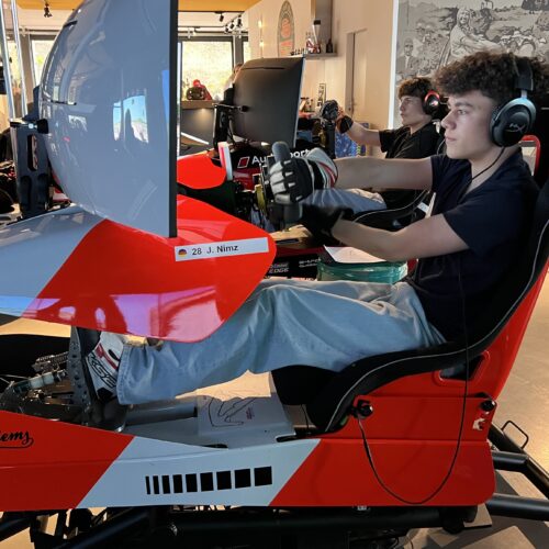 Jérôme Huber und Sergio Koch (hinten) © Eichenberger Motorsport Schweiz | Auto Sport Schweiz