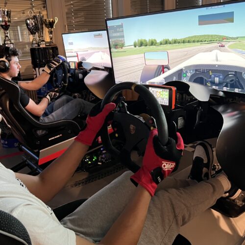 Joan Bischof und Luca Luongo © Eichenberger Motorsport Schweiz | Auto Sport Schweiz