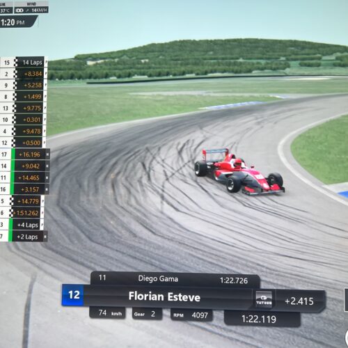 Florian Esteve © Eichenberger Motorsport Schweiz | Auto Sport Schweiz