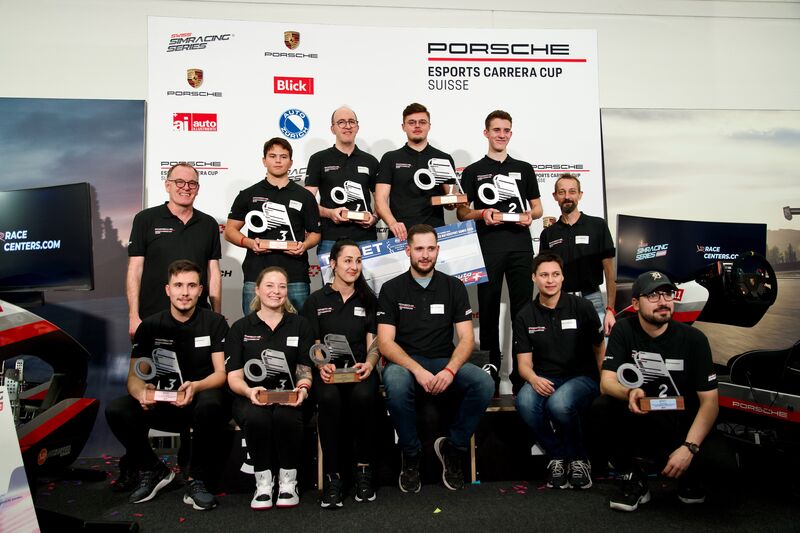 PORSCHE Podest Alle Motorsport Schweiz | Auto Sport Schweiz