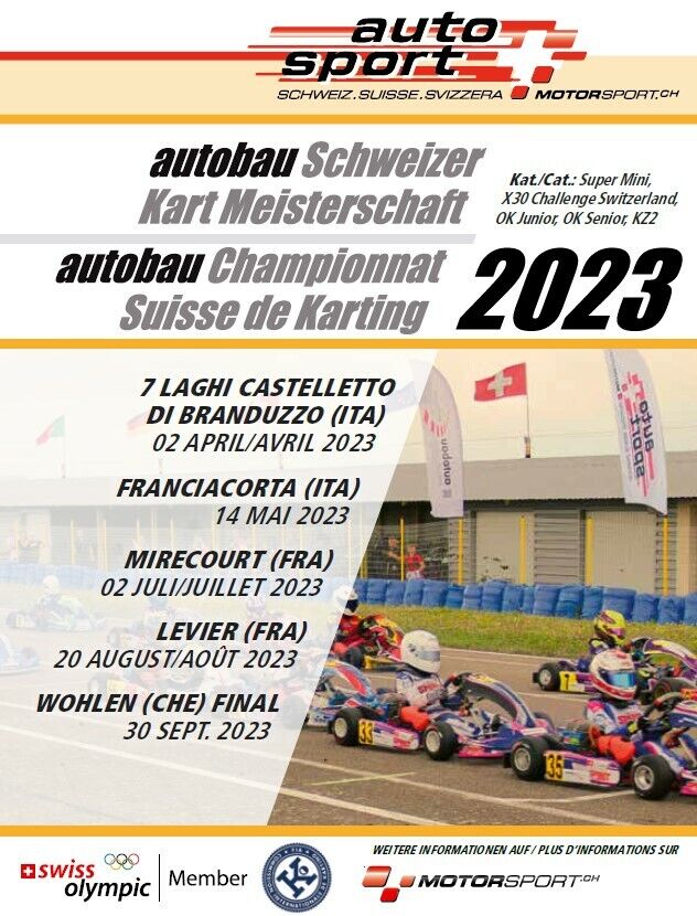 Flyer SKM 2023 News 2 Motorsport Schweiz | Auto Sport Schweiz