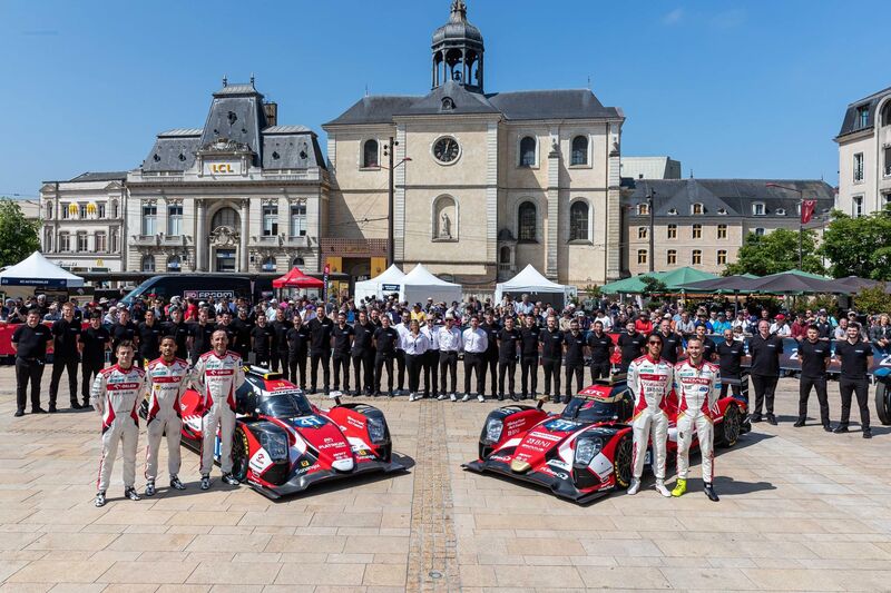 Louis Deletraz Le Mans 2023 Praesentation Motorsport Schweiz | Auto Sport Schweiz