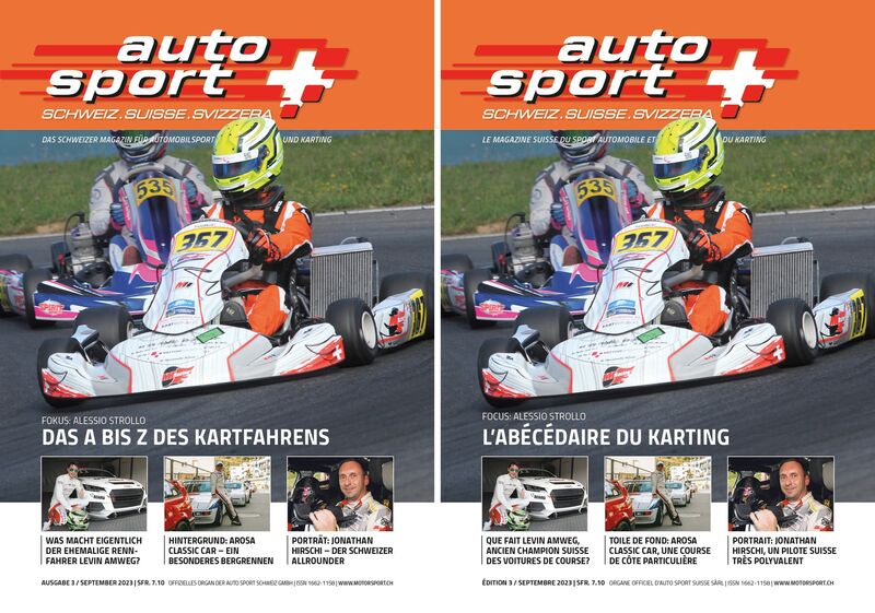 Titelseite 03 2023 Motorsport Schweiz | Auto Sport Schweiz