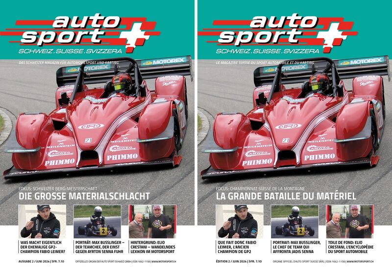 Magazin 02 2024 Motorsport Suisse | Auto Sport Suisse