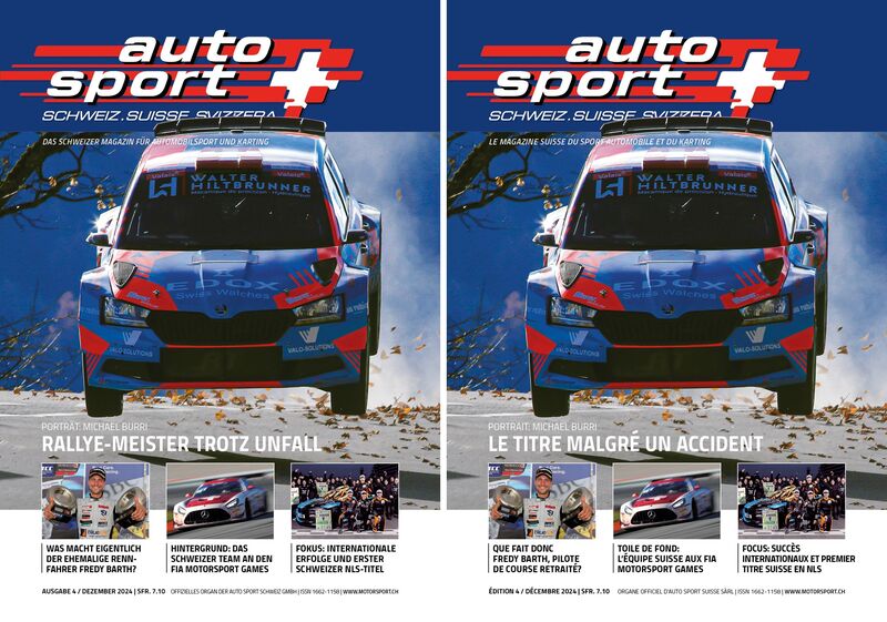 Magazin 04 2024 Motorsport Schweiz | Auto Sport Schweiz