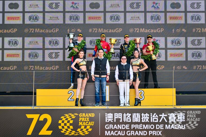 Raffaele Marciello Macau Podium 2025 Motorsport Schweiz | Auto Sport Schweiz