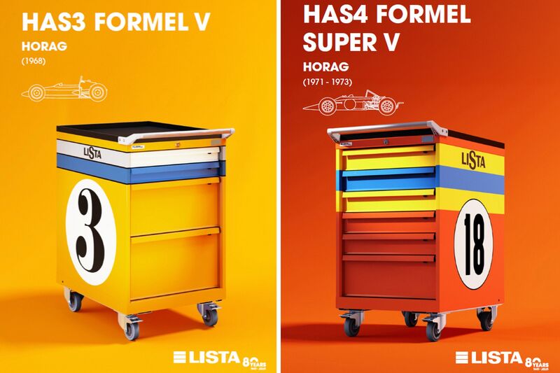 LISTA Trolleys 01 Motorsport Suisse | Auto Sport Suisse