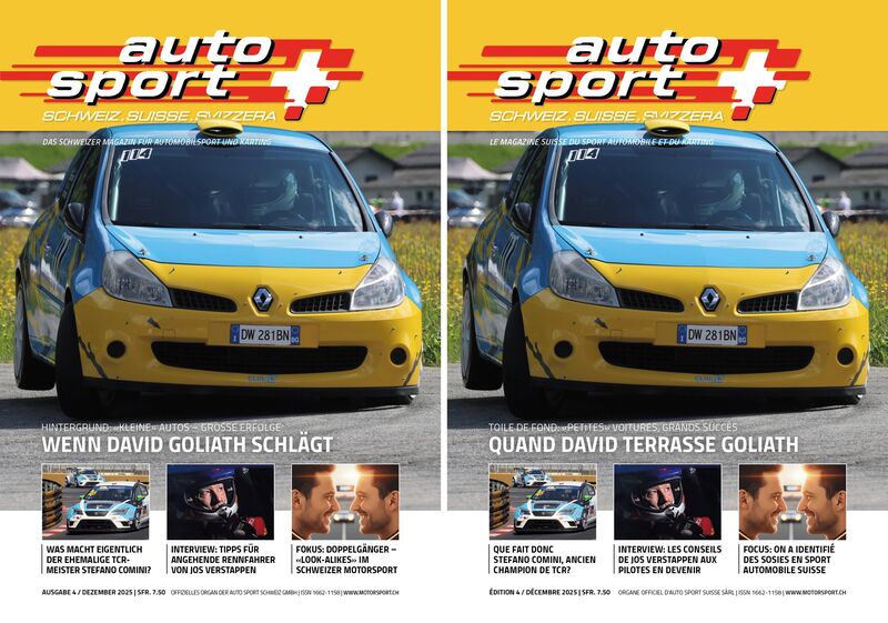 Magazin Dezember 2025 Motorsport Suisse | Auto Sport Suisse