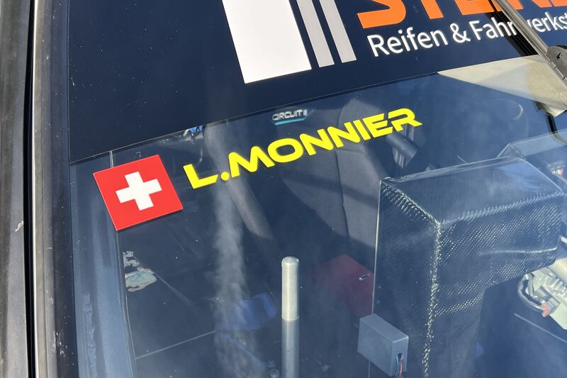 Ludovic Monnier Aufkleber Motorsport Suisse | Auto Sport Suisse