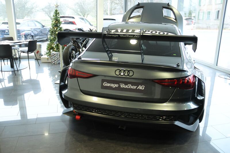 Audi RSR von Hinten Motorsport Suisse | Auto Sport Suisse