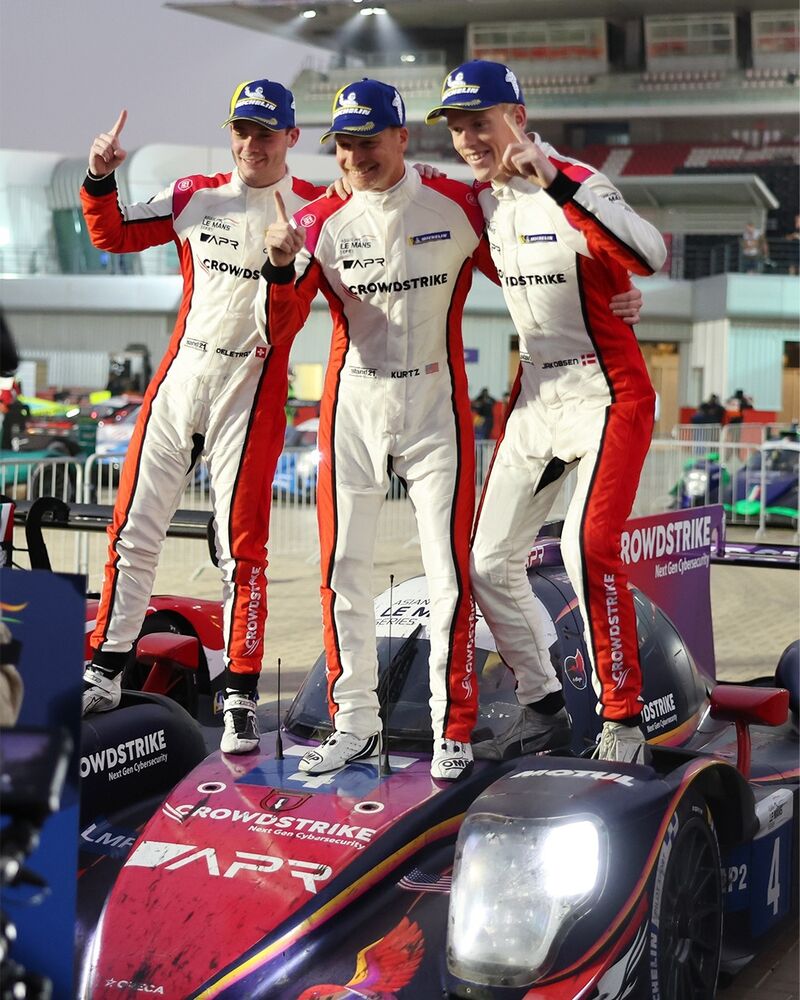 Louis Deletraz ALMS Dubai 2026 Motorsport Schweiz | Auto Sport Schweiz