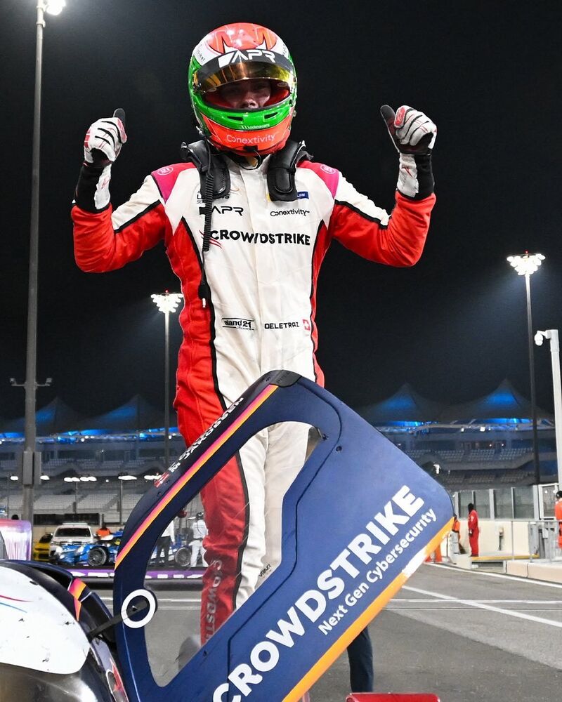 Louis Deletraz Abu Dhabi 2026 Motorsport Suisse | Auto Sport Suisse