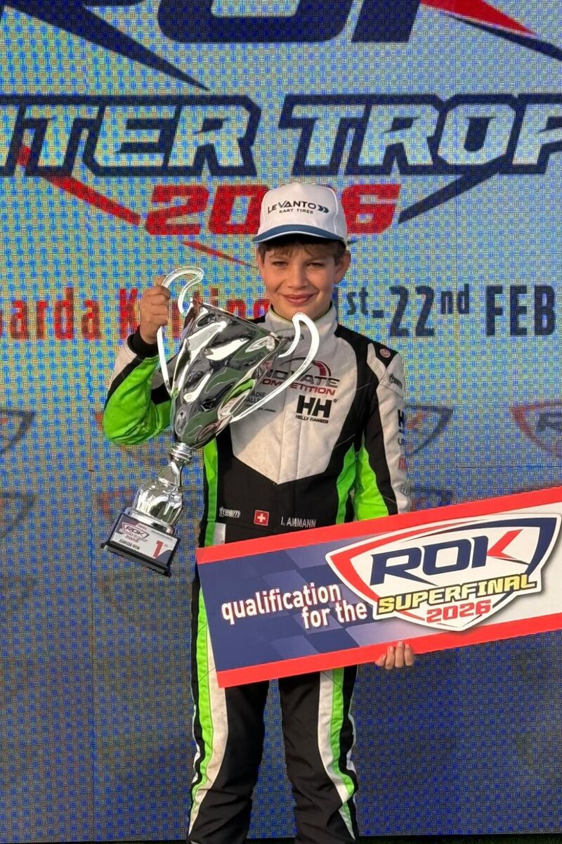 Iven Ammann ROK Wintercup 2026 Motorsport Suisse | Auto Sport Suisse