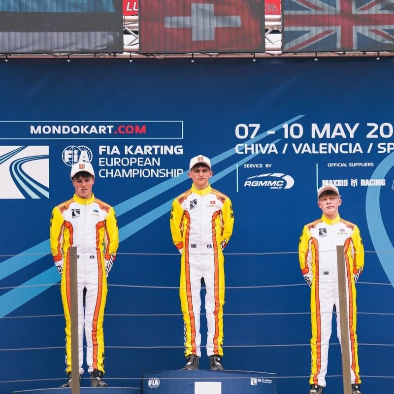Alexis Genolet Valencia 2026 Podium Motorsport Schweiz | Auto Sport Schweiz