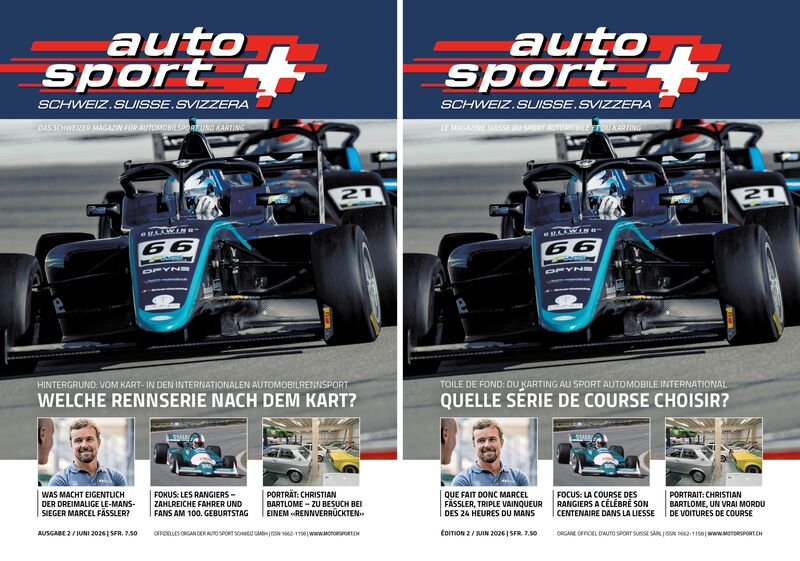 Magazin 02 2026 Motorsport Schweiz | Auto Sport Schweiz