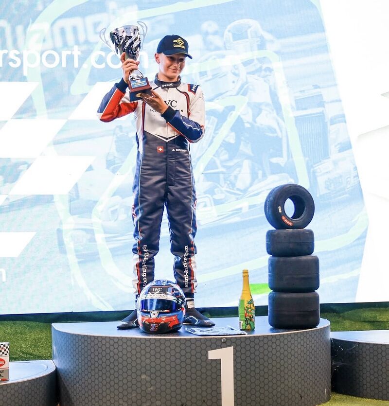 Zoltan Coigny IAME Italy 2026 Motorsport Suisse | Auto Sport Suisse