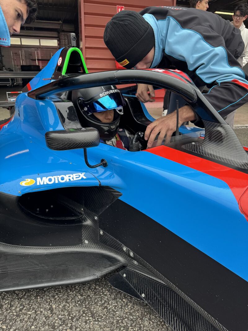 Formel 4 Test Bresse 2025 Motorsport Schweiz | Auto Sport Schweiz