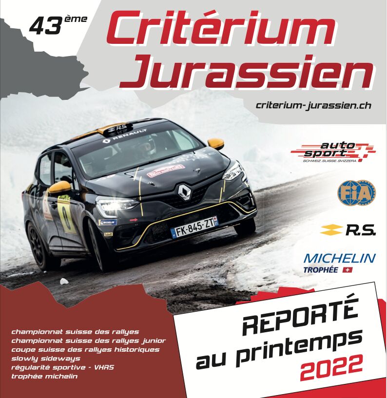 Criterium Absage Motorsport Suisse | Auto Sport Suisse