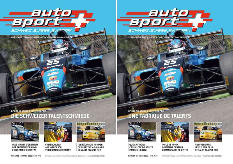 Magazin 01 2022 Motorsport Schweiz | Auto Sport Schweiz