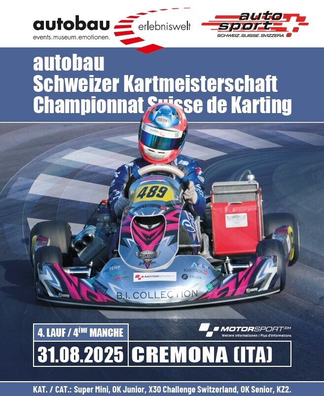Foto Flyer Cremona Motorsport Suisse | Auto Sport Suisse