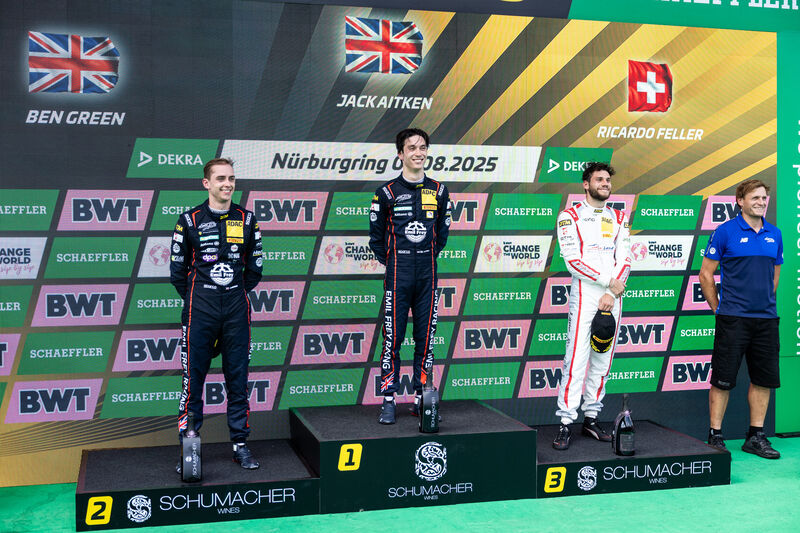 DTM Podium Nuerburgring 2025 Motorsport Schweiz | Auto Sport Schweiz