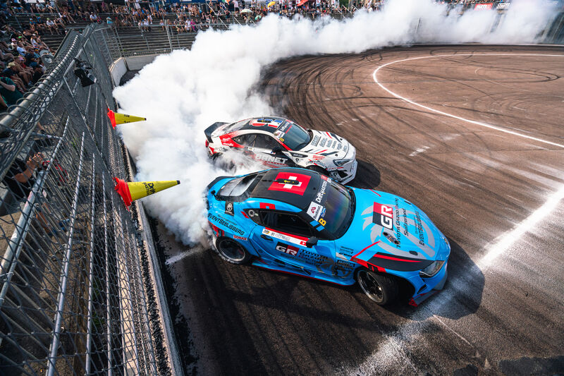 Drift Masters Ferropolis Yves Meyer im Duell Jordan Butters Motorsport Suisse | Auto Sport Suisse