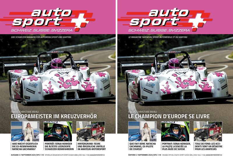 Magazin September 2025 Motorsport Schweiz | Auto Sport Schweiz