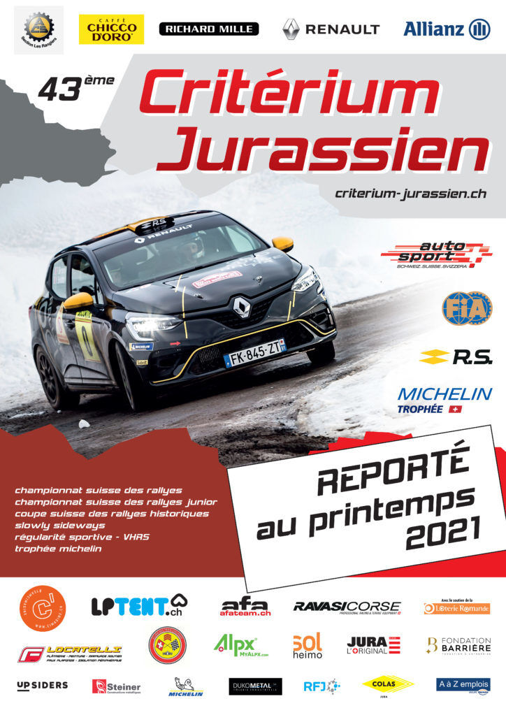 Affiche organisateur Criterium annule 724x1024 Motorsport Schweiz | Auto Sport Schweiz
