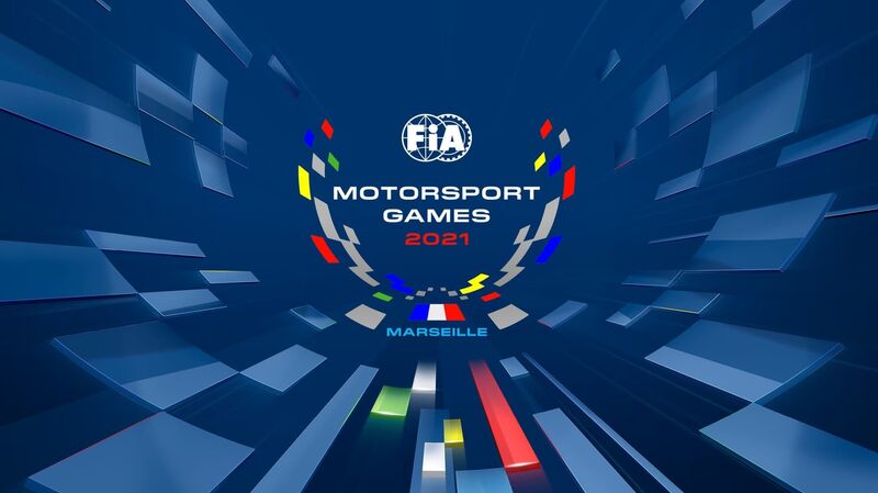 FIA Motorsport Games 2021 Logo Motorsport Schweiz | Auto Sport Schweiz
